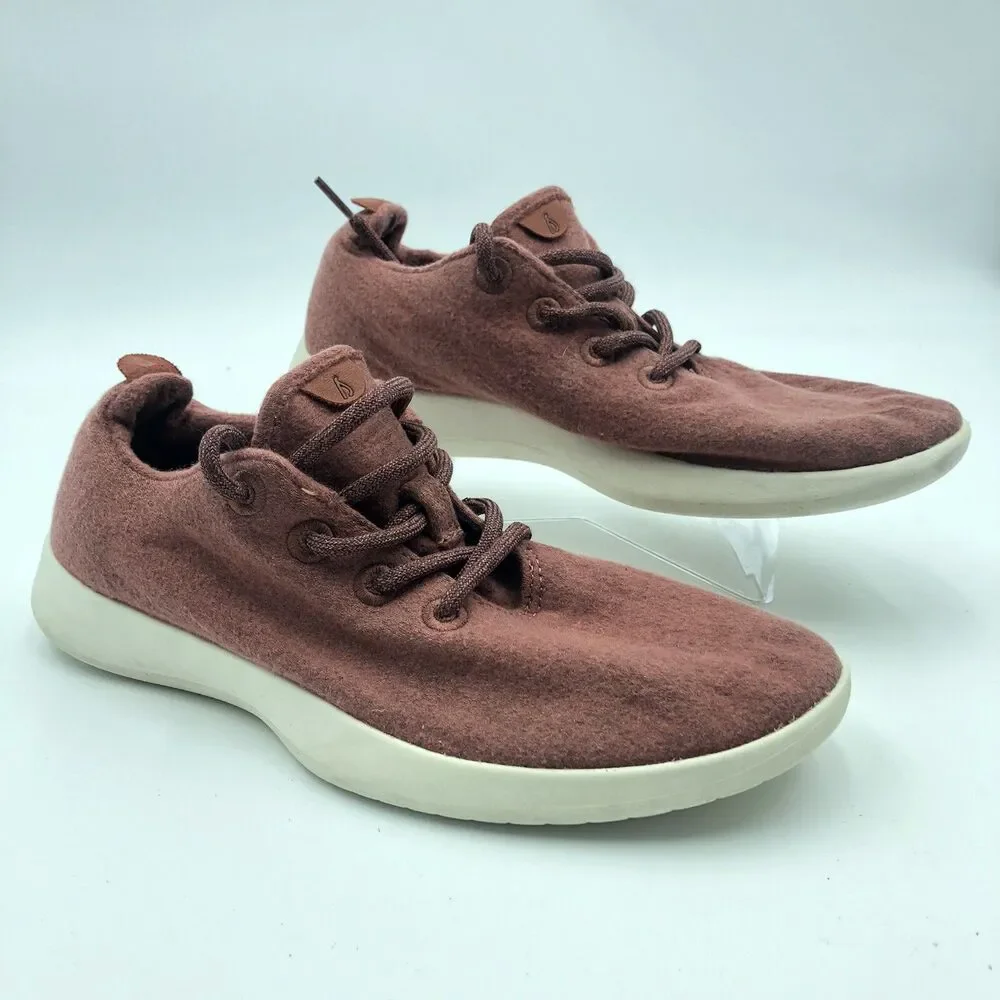 Allbirds Wool Runners Womens Size 10 Light Red Merino Running Shoes Sneakers